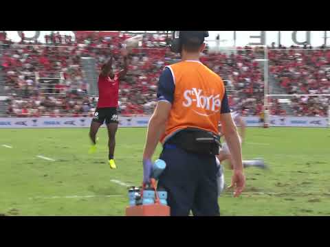 TOP 14 - Essai de Setariki TUICUVU (RCT) - RC Toulon - Castres Olympique