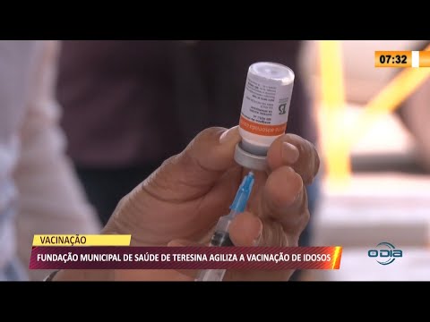 FMS agiliza vacinação de idosos em Teresina 15 03 2021