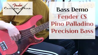 Video thumbnail for Fender Pino Palladino Signature Precision Bass Demo by Swalexbass