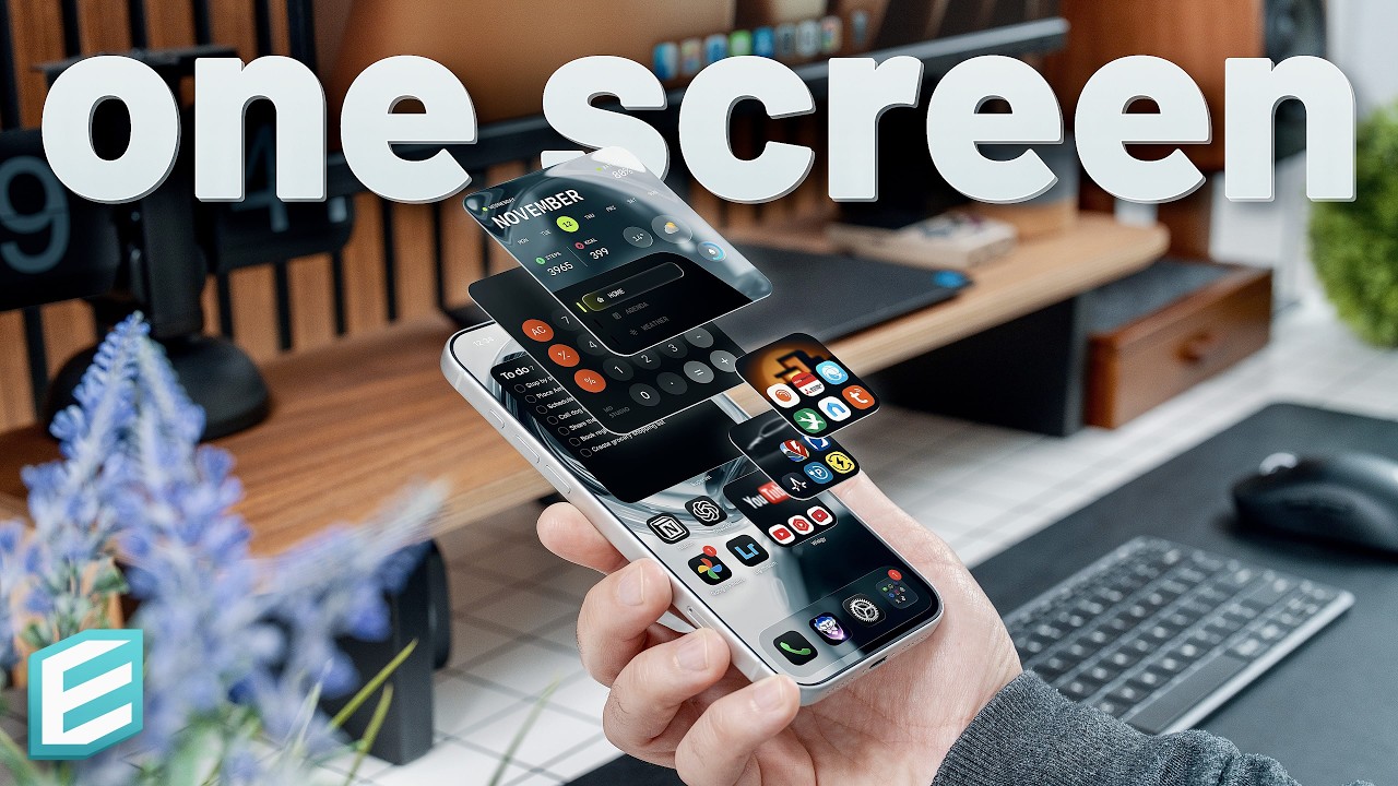 The ONE iPhone Home Screen You’ll Ever Need (iPhone 17 Pro Max Setup)