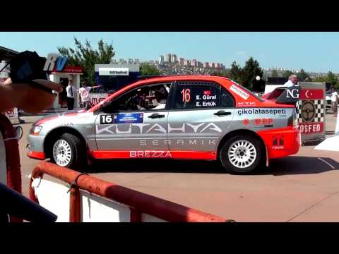 2012 Ford Otosan Kocaeli Rallisi / Erkan Güral - Egemen Ertürk / Mitsubishi Lancer Evo 9