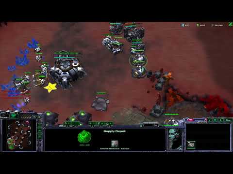Punishing this cheesy barcode smurf ass in TvZ Master 3 Terran ladder #sc2 #sub