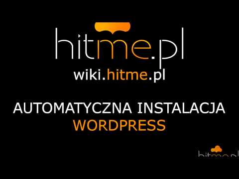 HitMe.pl - Obsługa panelu DirectAdmin w HitMe.pl cz. 5 - Automatyczna instalacja WordPress