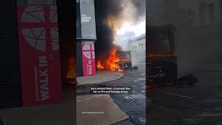 Protests and Riots Erupt Across Northern Ireland After Video of Belfast Stabbing Circulates Online