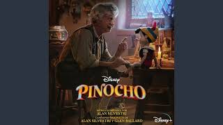 Kadr z teledysku Pinocho, Pinocho [Pinocchio, Pinocchio] (Castilian Spanish) tekst piosenki Pinocchio (OST) [2022]