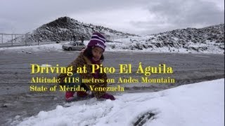 preview picture of video 'Driving at Pico El Águila, Venezuela'