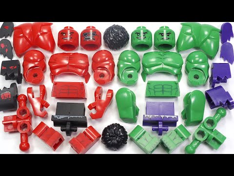 LEGO Hulk VS Red Hulk | Captain America: Brave New World | Unofficial Lego Big Figures AF346 AF345