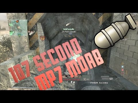 MW3- INSANE 107 Second MOAB On Dome (Under 2 MInutes)