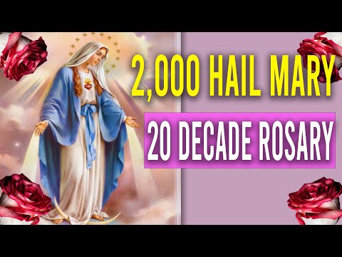 2000 Hail Mary Rosary for Our Families