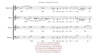 Felice Anerio | Christus factus est [á 4; Platinum Consort]
