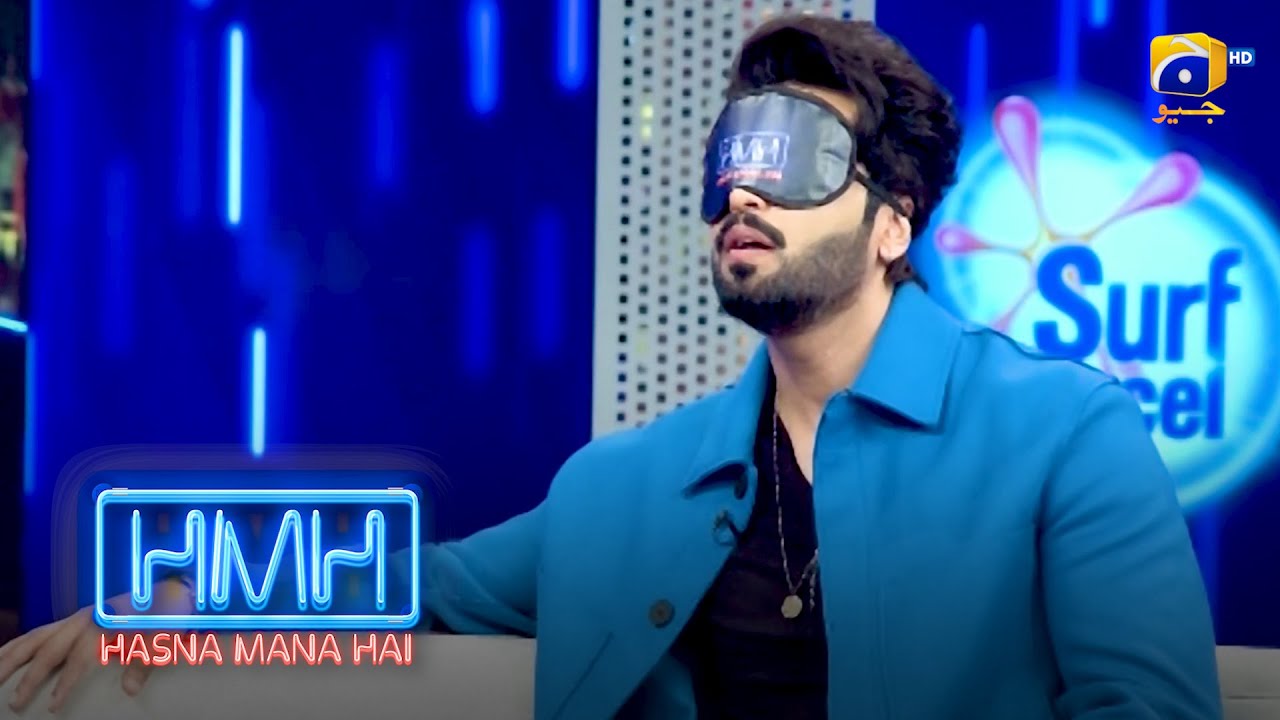Tabish Ke Ishare, Fahad Mustafa Confused 😅 || Hasna Mana Hai || Har Pal Geo