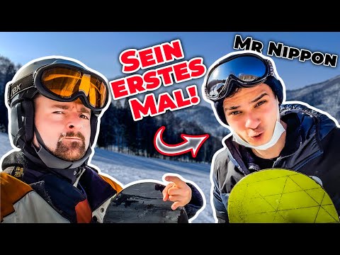 Learn to snowboard in just 2 days?! 🏂😳 feat. @MrNippon
