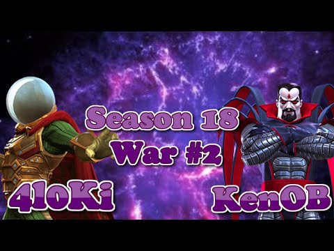 Alliance War Season 18 War 2 - 4L0ki vs KENOB - Enzo Eigen - with guests Panda, Strand, and Wall
