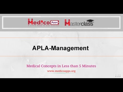 NEETPG-Topic-APLA Management-Obs & Gynae