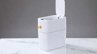 JOYBOS Bathroom Trash Cans,Small Bedroom Garbage Cans with Automatic Lid