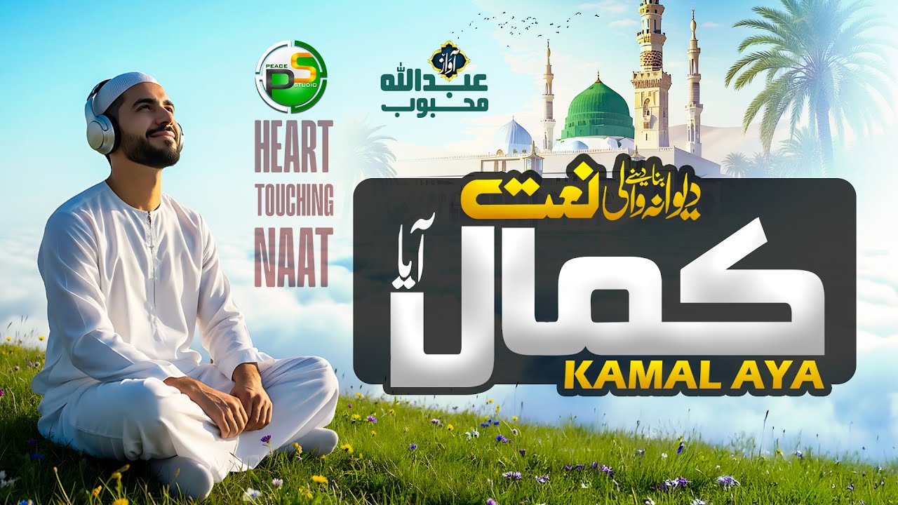 Heart Touching New Naat 2025 - Kamal Aya - Abudullah Mehboob - Peace Studio - Naat Sahreef
