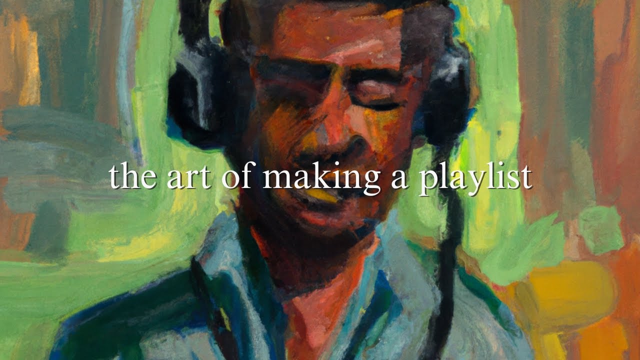 the art of making a playlist
