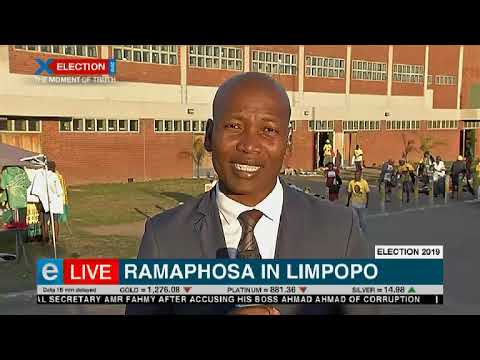 President Cyril Ramaphosa in Limpopo