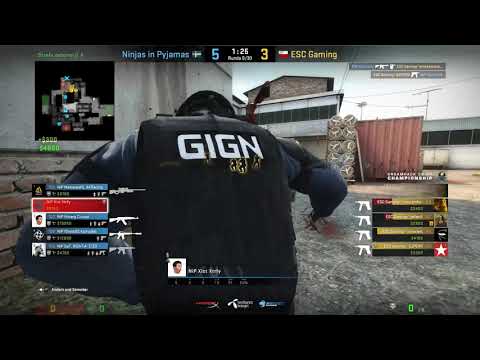 Ninjas in Pijamas vs ESC Gaming - Group C - DreamHack Winter 2014 - CS:GO