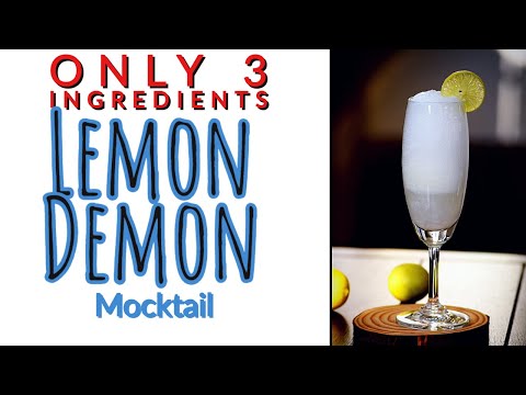 Lemon Demon Mocktail | Summer Drinks recipe