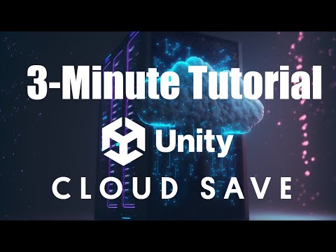 3-Minute Guide to Unity Cloud Save | A Free and Simple way to save player's data on the cloud