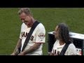 Metallica performs "Star-Spangled Banner" 