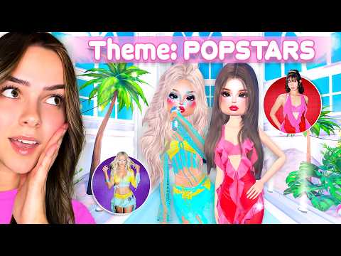 Recreating ICONIC POPSTARS in Roblox! (Dress To Impress)