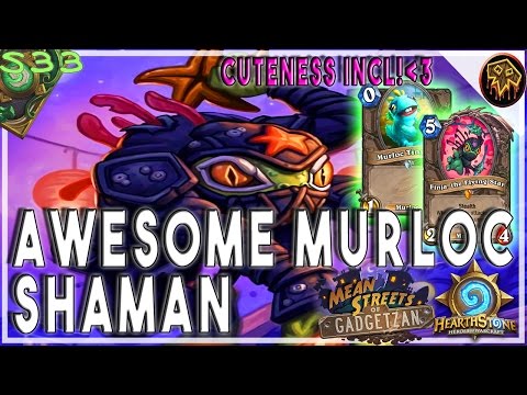 Hearthstone | AWESOME MURLOC AGGRO SPAM Deck | STANDARD | GADGETZAN Furo Legend