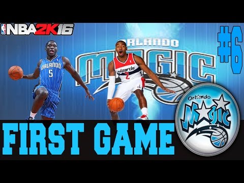 NBA 2K16 ORLANDO MAGIC MY GM MODE EP.6 - FIRST GAME OF THE SEASON!!