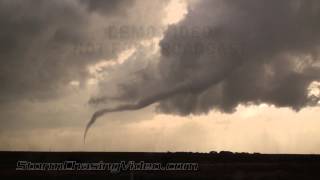 preview picture of video '5/25/2012 Russell, KS Beautiful Rope Tornado'