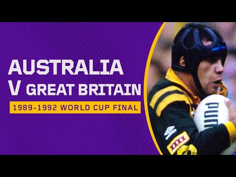 Great Britain v Australia | Match Highlights | 1989-1992 Rugby League World Cup Final