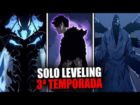 3ª TEMPORADA COMPLETA DE SOLO LEVELING! TUDO O QUE VAI ACONTECER NA TERCEIRA TEMPORADA DO ANIME!