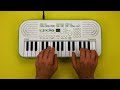 Vaikiškas sintezatorius Casio SA-50
