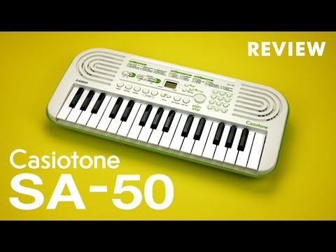 Vaikiškas sintezatorius Casio SA-50 video
