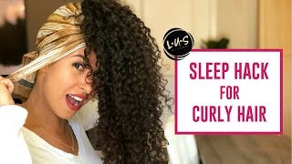 How to Protect Curly Hair at Night
