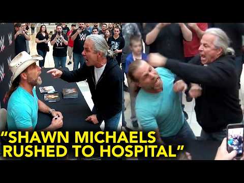 New FIGHT Footage Between Bret Hart & Shawn Michaels Goes Viral