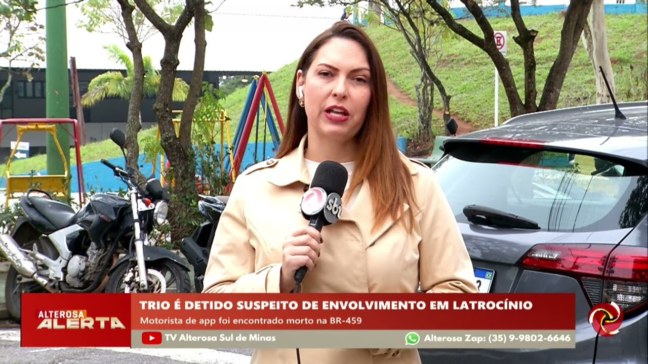 Trio é detido suspeito de latrocínio em Santa Rita do Sapucaí