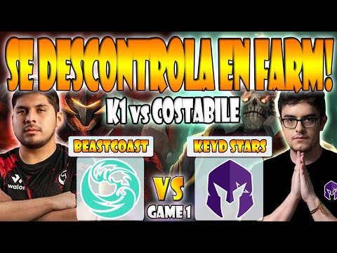 BEASTCOAST VS KEYD STARS BO3[GAME 1] K1 HECTOR VS COSTABILE- DPC SA 2023 TOUR 2:DIVISION 1 - DOTA