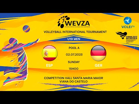 SPAIN x GERMANY - TORNEIO WEVZA SUB-19