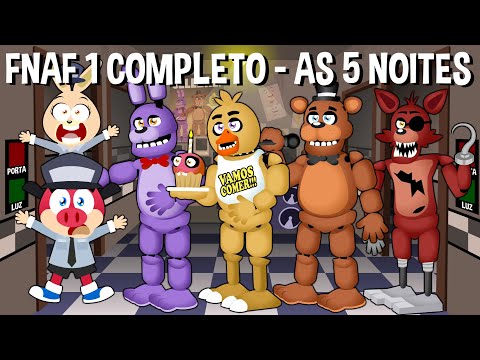Flonk em Five Nights at Freddy's - FNAF 1 - Todas as Noites - desenho animado