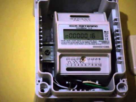 Ekm electric energy metering working