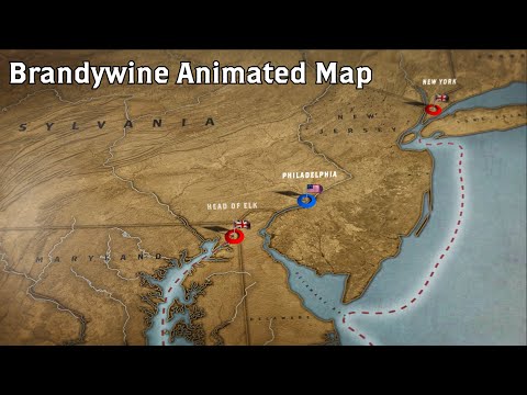 Battle of Brandywine | Animated Battle Map