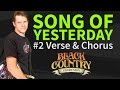 Guitar Lesson & TAB: Song of Yesterday by Black ...