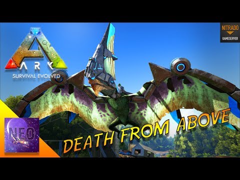 ARK - DEATH FROM ABOVE - TEK TAPEJARA SADDLE  -  [ Ark Gameplay]