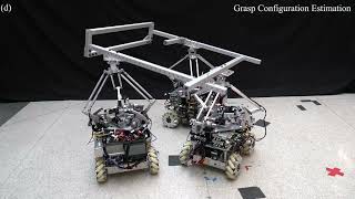 Cooperative Payload Estimation by a Team of Mocobots