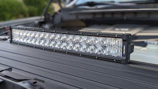 oEdRo LED 22 Curved Light Bar Installed and Reviewed