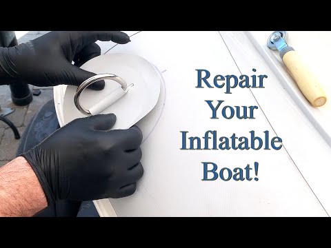 Episode 2 Inflatable Boat Repair (Part Two - Completing Repairs)