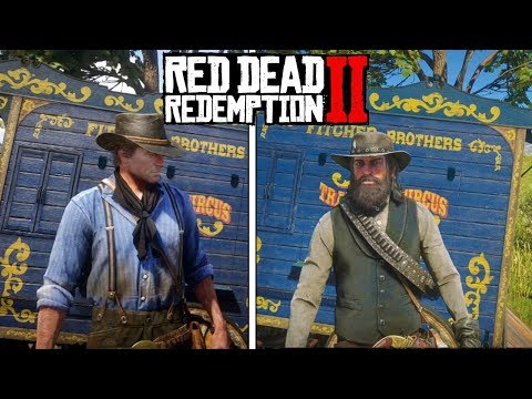 Part of a video titled SECRET Arthur Morgan EPILOGUE Fortunes That Were Cut From Red ...