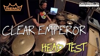 Video thumbnail for Remo Clear Emperor Test by Juan Carlito Mendoza (Carlito)