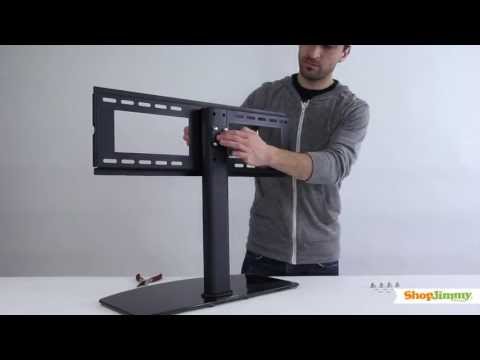 Universal TV Stand TV Wall Mount Combo for 37 55 LCD LED Plasma TVs TV Stand Replacement